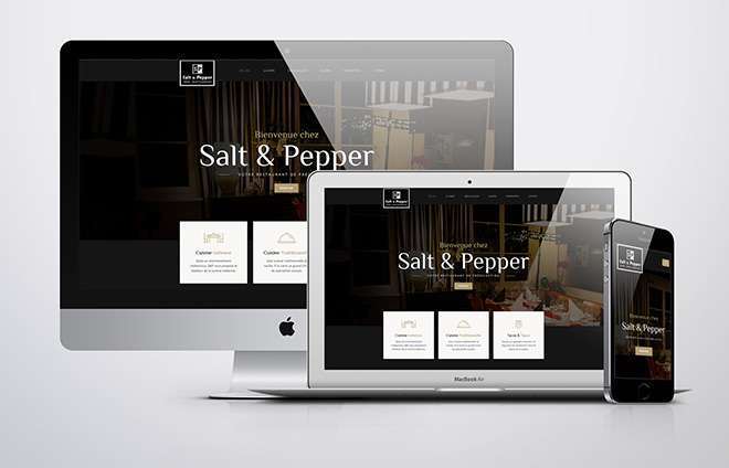 Site Web – Salt & Pepper